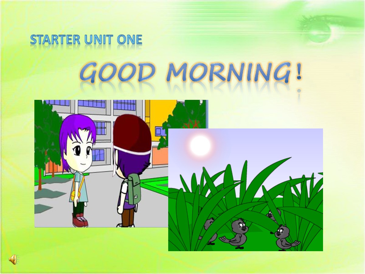 《Good morning!》StarterUnit1PPT课件