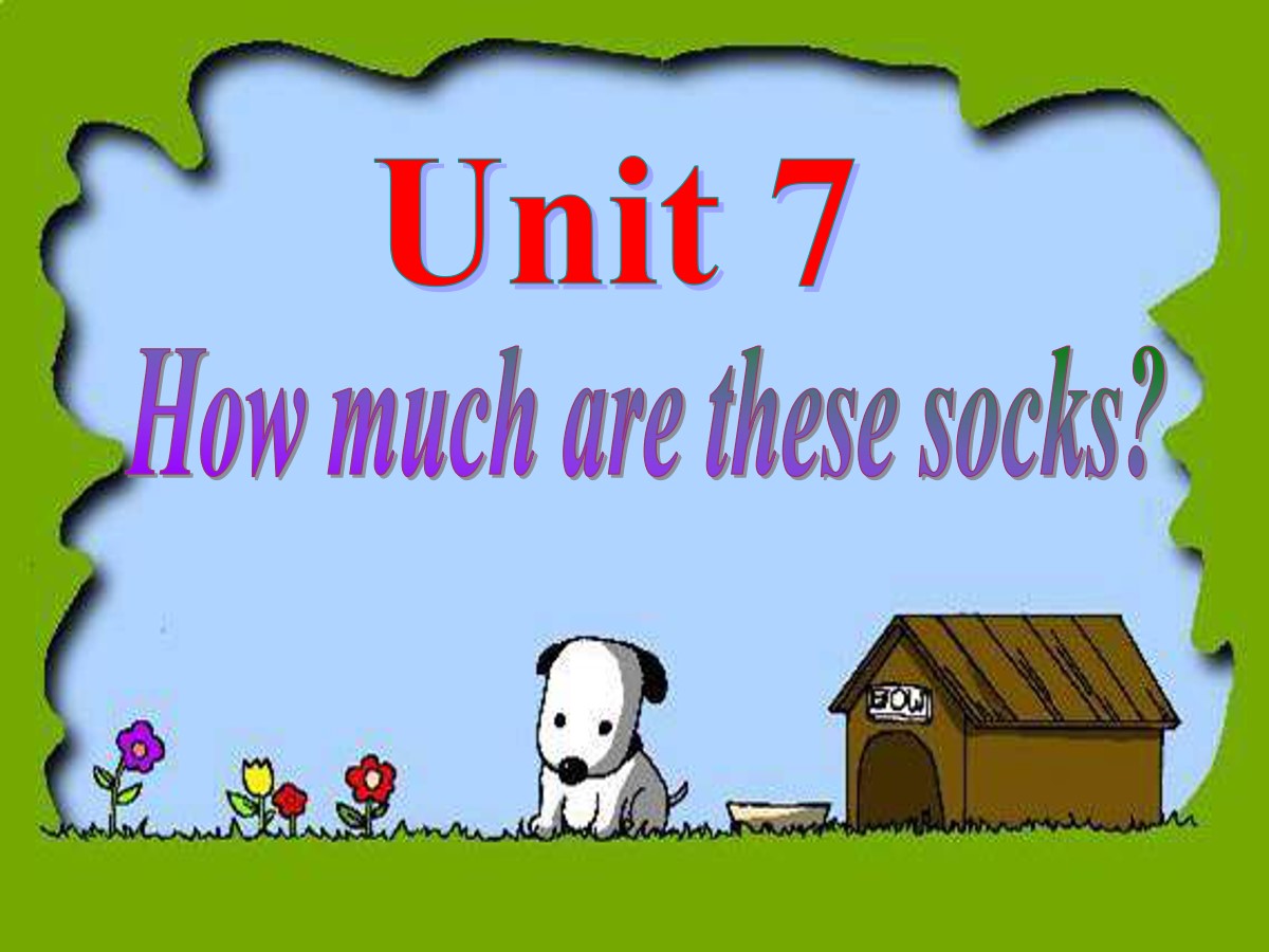 《How much are these socks?》PPT课件