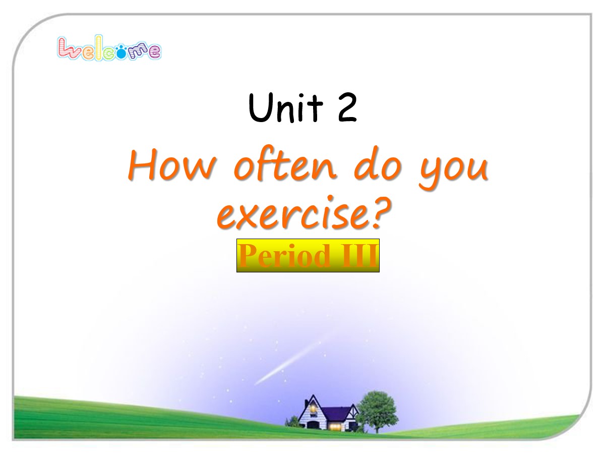 《How often do you exercise?》PPT课件14