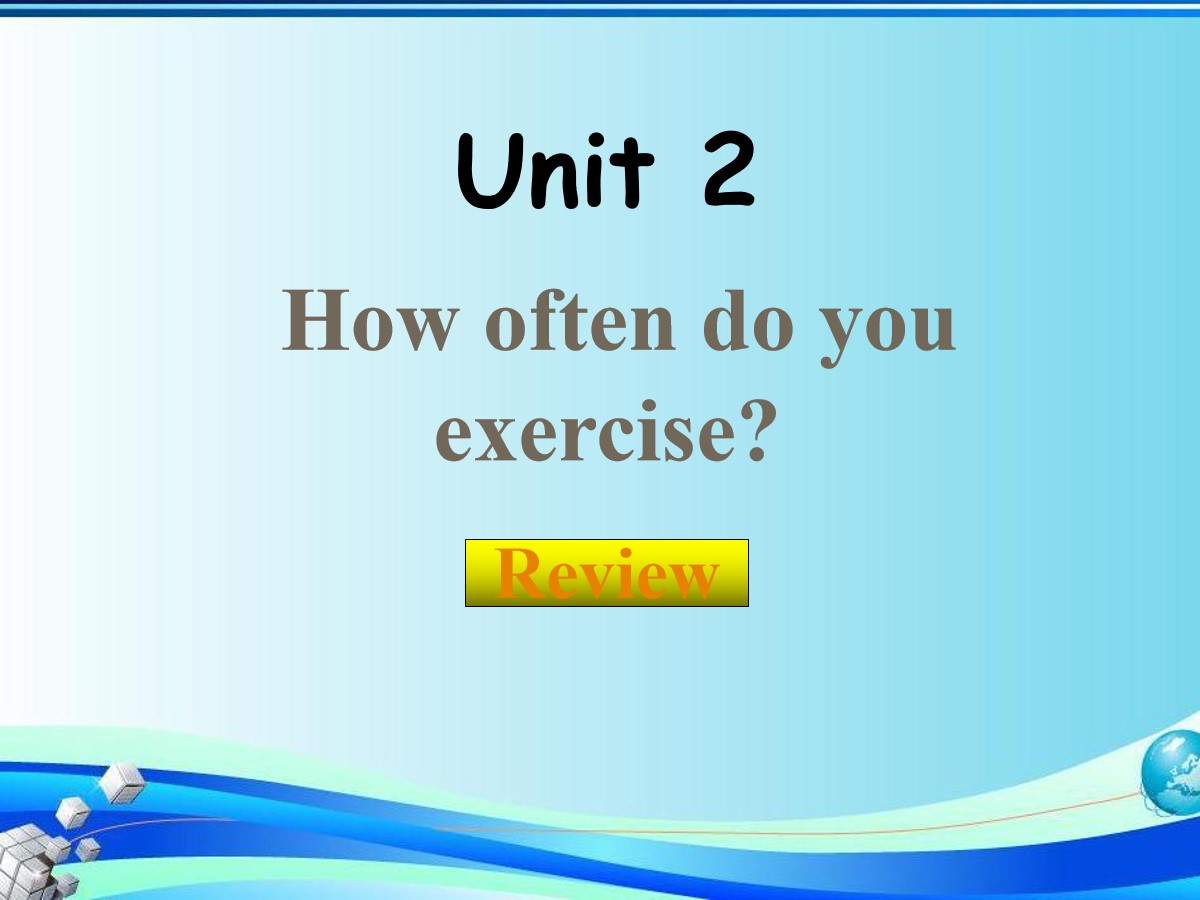 《How often do you exercise?》PPT课件16