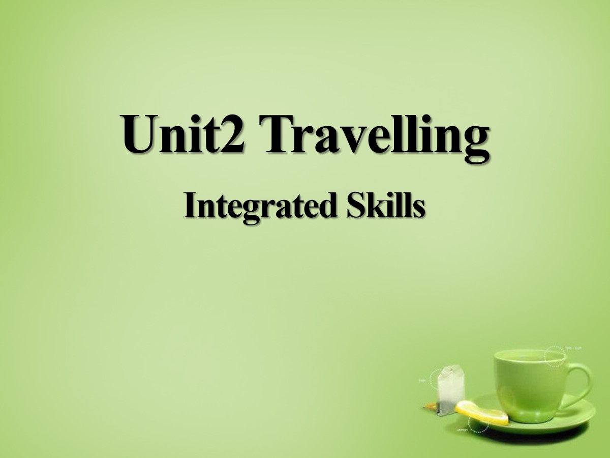 《Travelling》Integrated skillsPPT