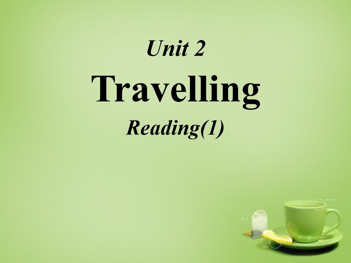 《Travelling》ReadingPPT