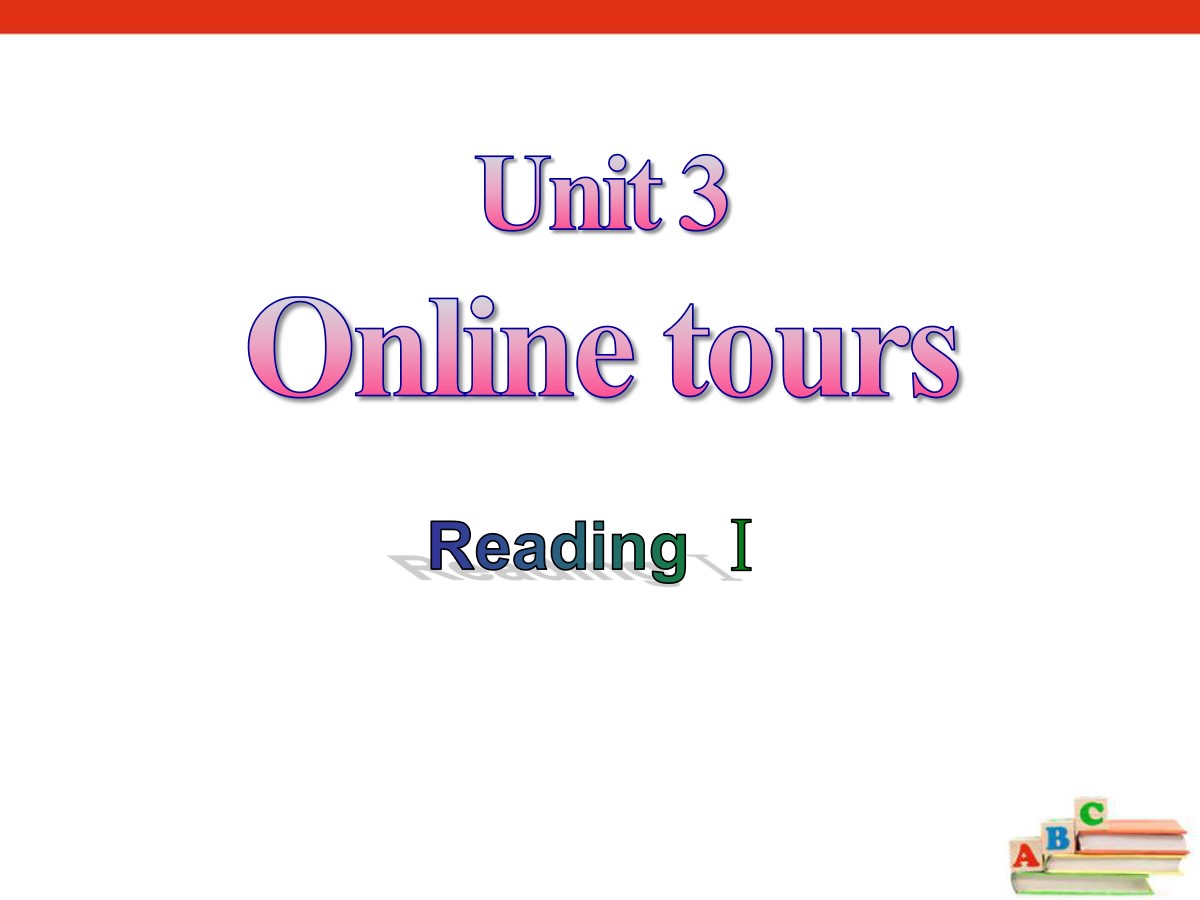 《Online tours》ReadingPPT