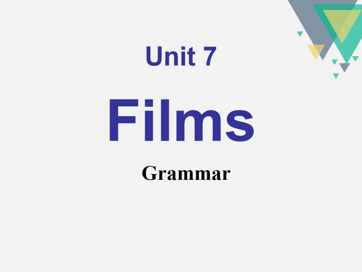 《Films》GrammarPPT课件