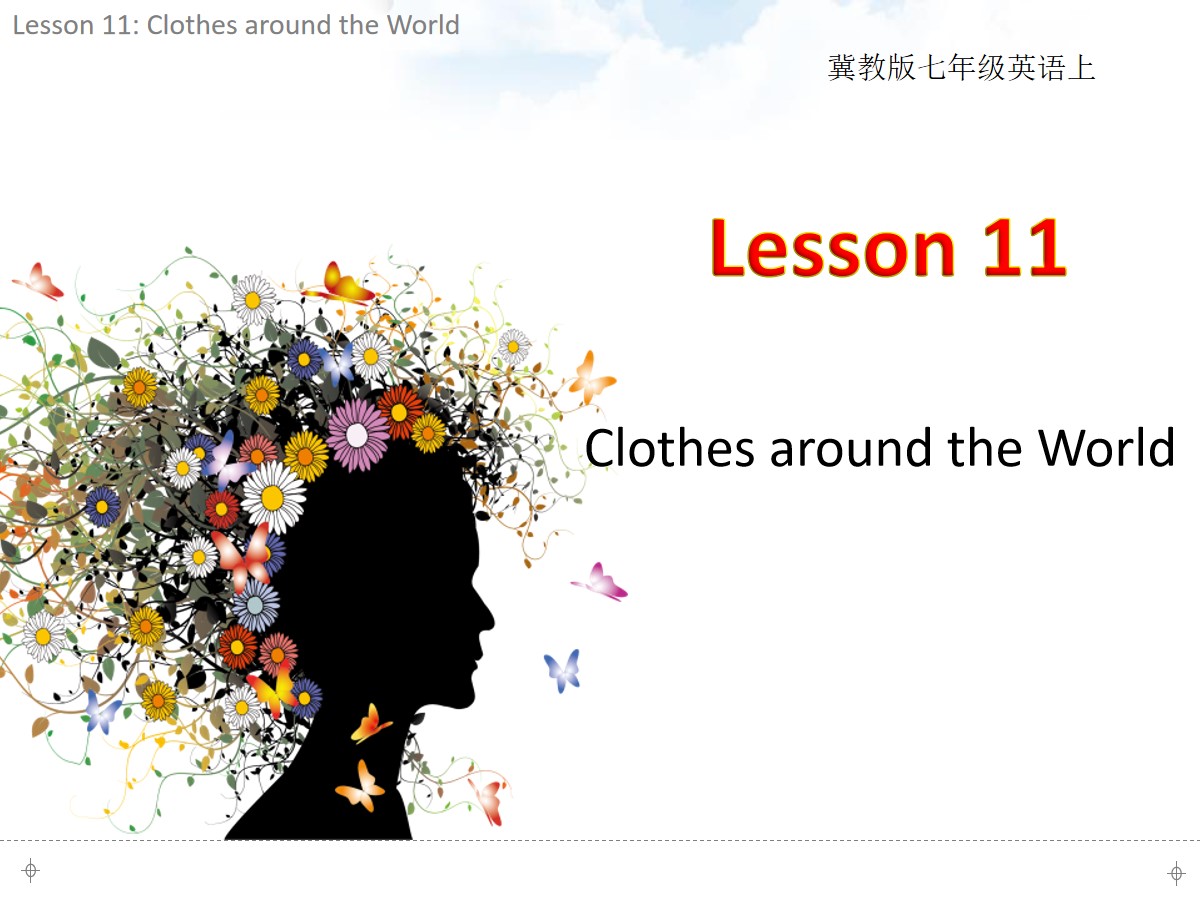 《Clothes around the World》Colours and Clothes PPT