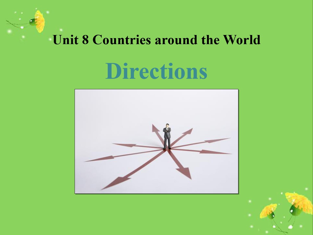 《Directions》Countries around the World PPT免费课件