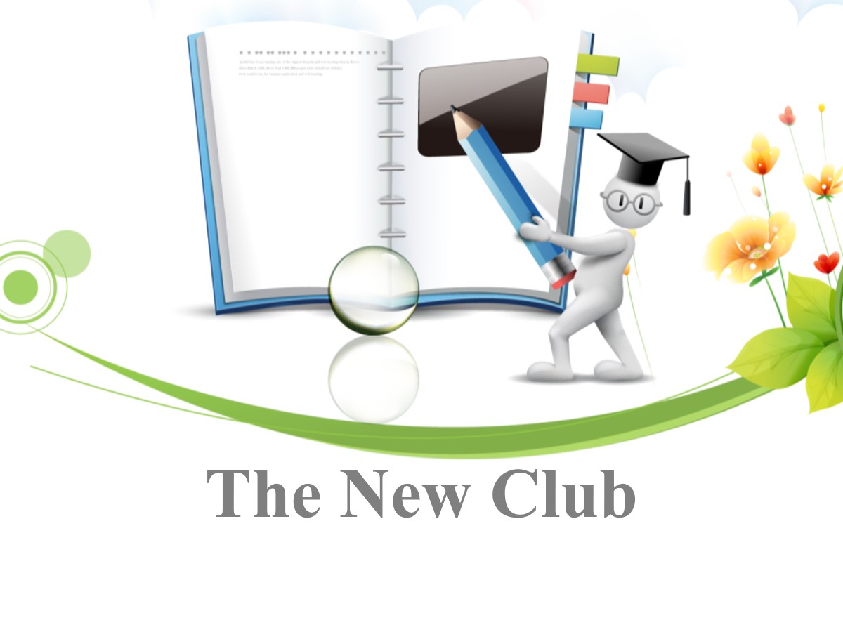 《The New Club》Enjoy Your Hobby PPT