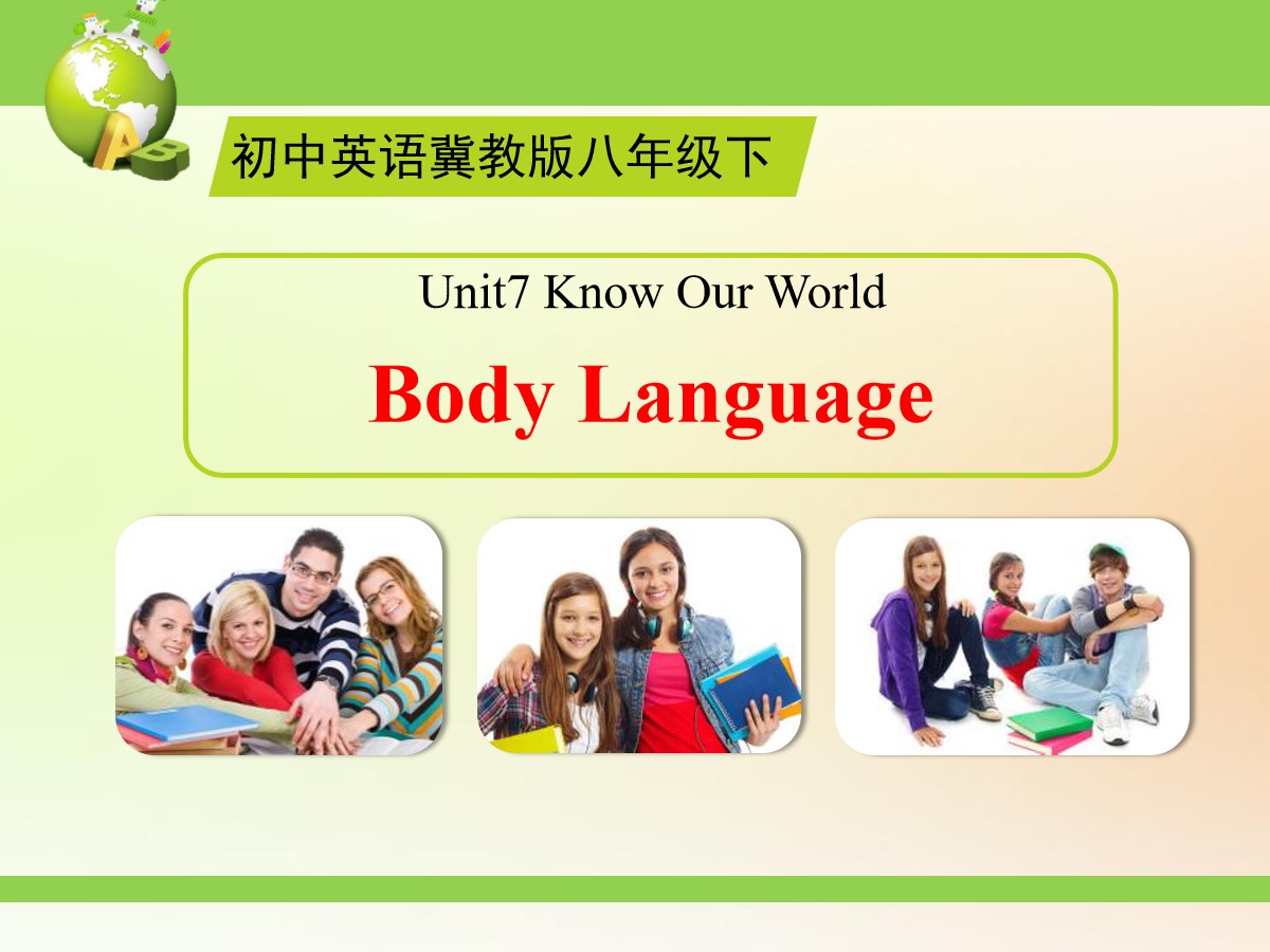 《Body Language》Know Our World PPT课件