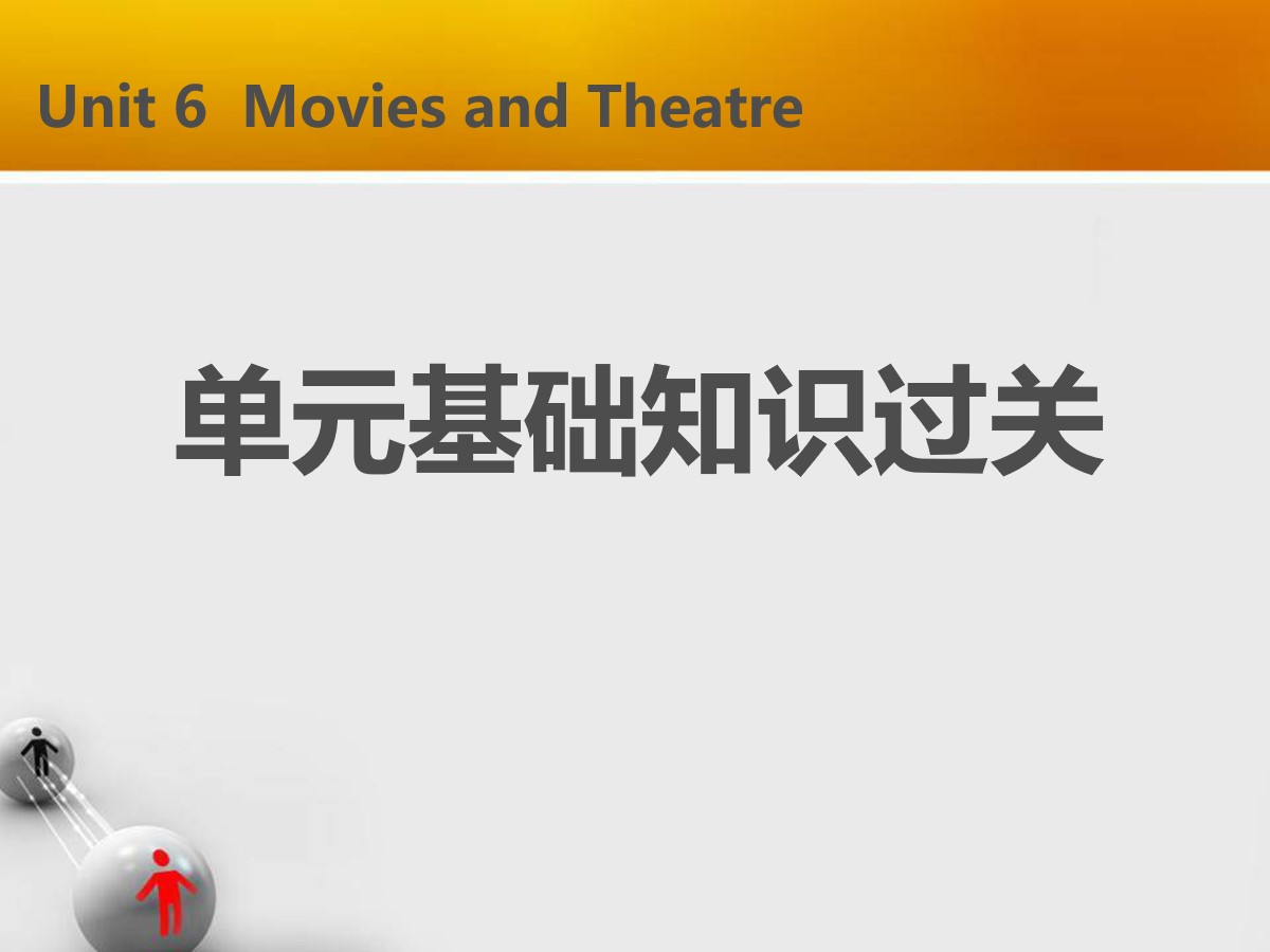 《单元基础知识过关》Movies and Theatre PPT