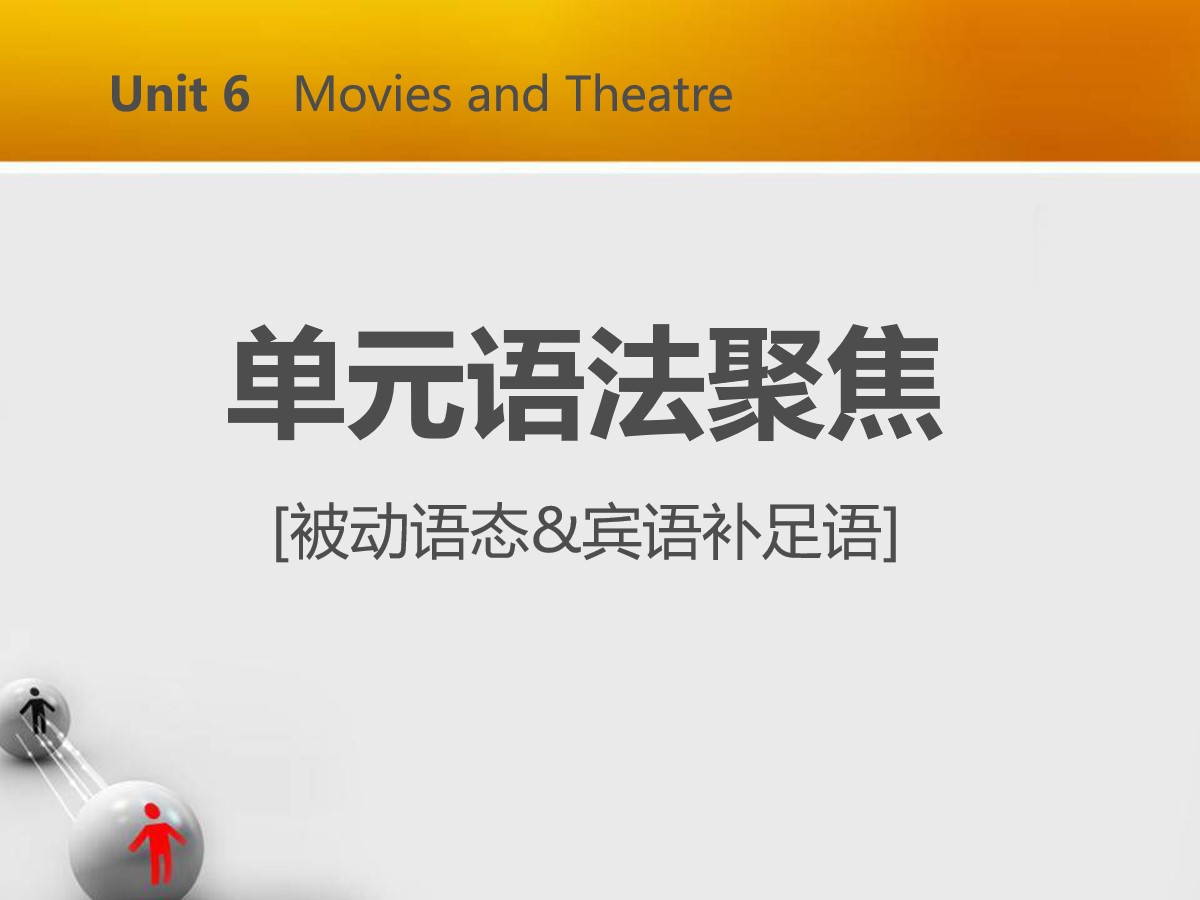 《单元语法聚焦》Movies and Theatre PPT